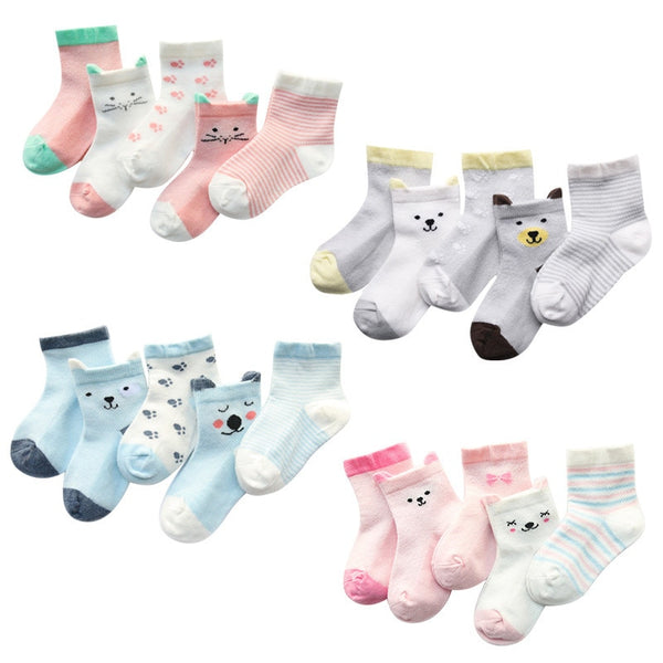 Cartoon Baby Socks Summer Girl Children