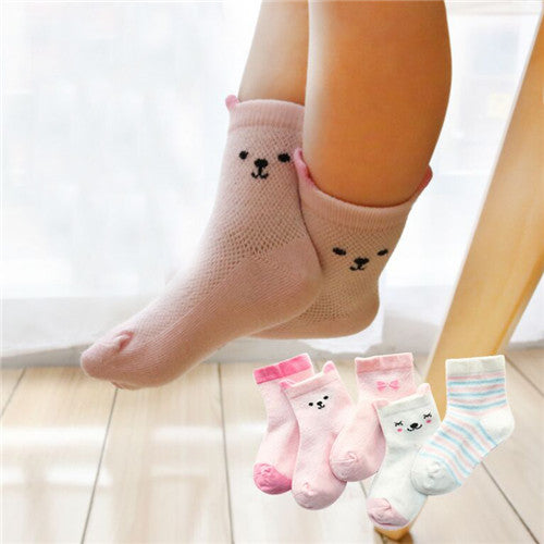 Cartoon Baby Socks Summer Girl Children