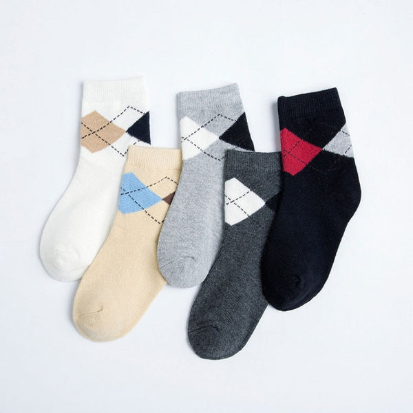 Boy Socks Fashion British Style Baby Socks