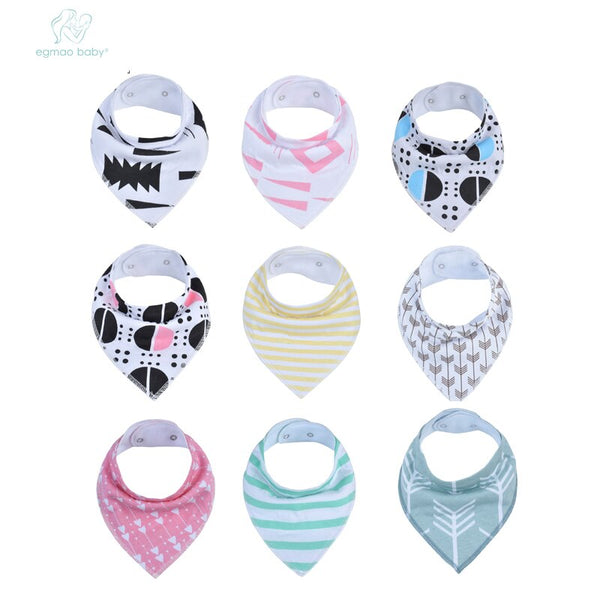 Baby Bibs Burp Cloth Cotton Girl