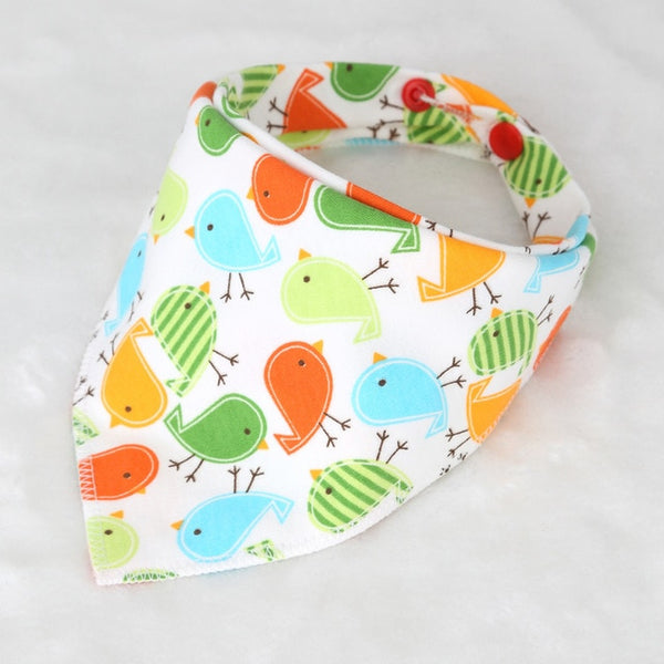 New Cute Baby Bibs Cartoon Girl