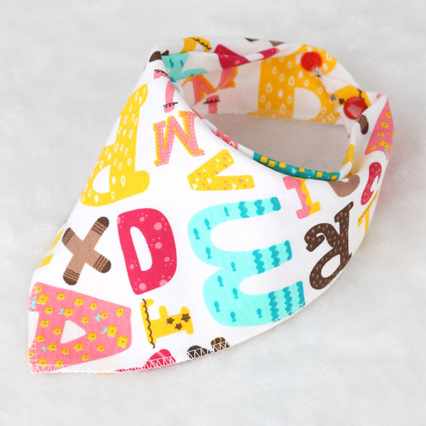 New Cute Baby Bibs Cartoon Girl