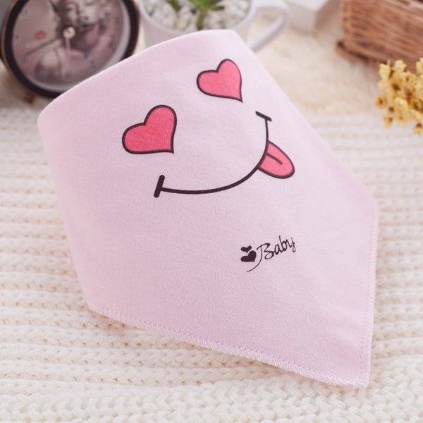 New Cute Baby Bibs Cartoon Girl