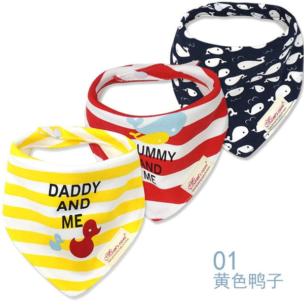 Organic Cotton Baby Bibs Boy