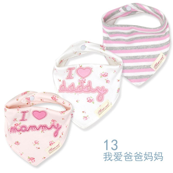 Organic Cotton Baby Bibs Boy