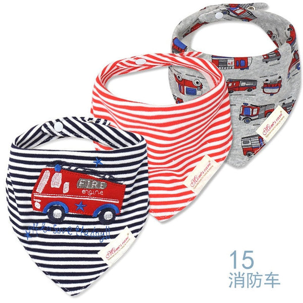 Organic Cotton Baby Bibs Boy