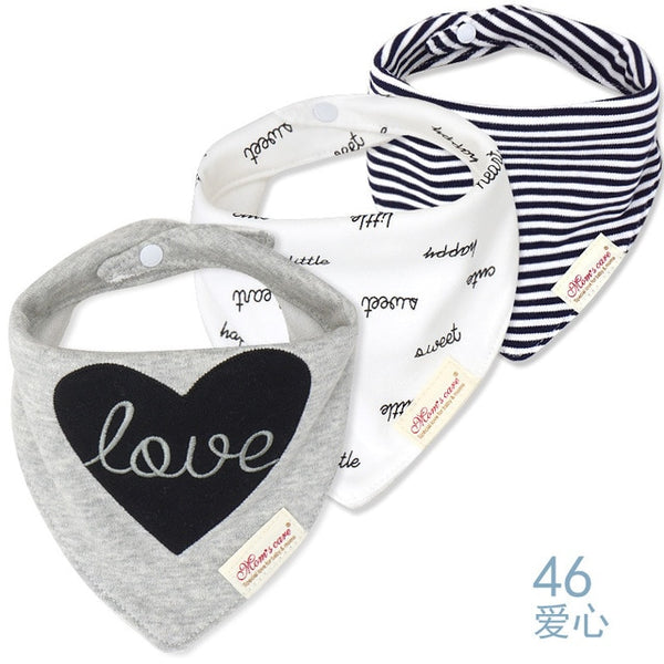Organic Cotton Baby Bibs Boy