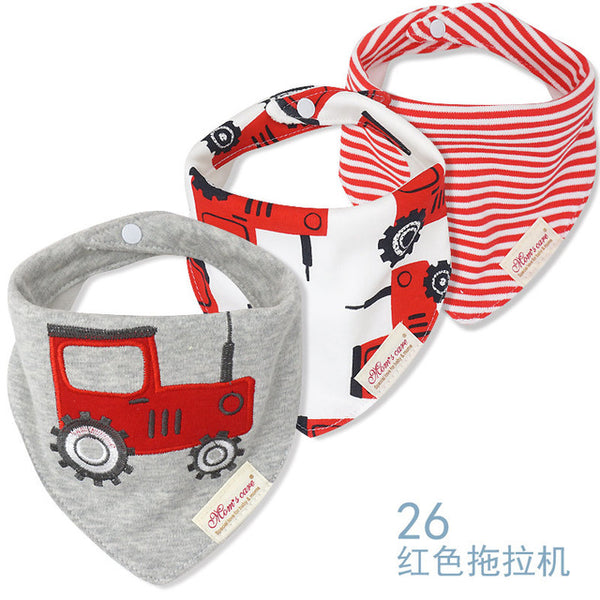 Organic Cotton Baby Bibs Boy