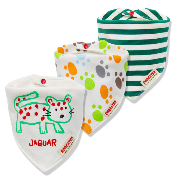 Organic Cotton Baby Bibs Boy