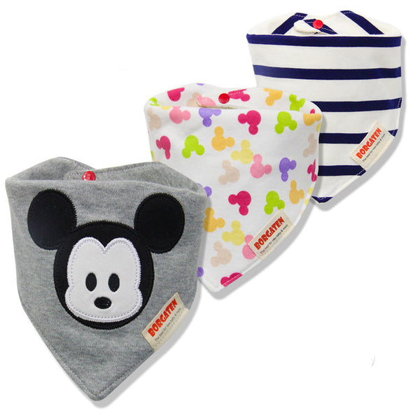 Organic Cotton Baby Bibs Boy