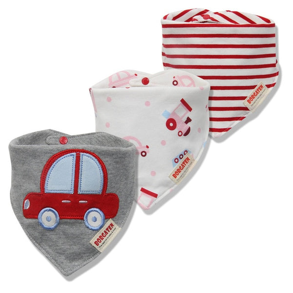 Organic Cotton Baby Bibs Boy