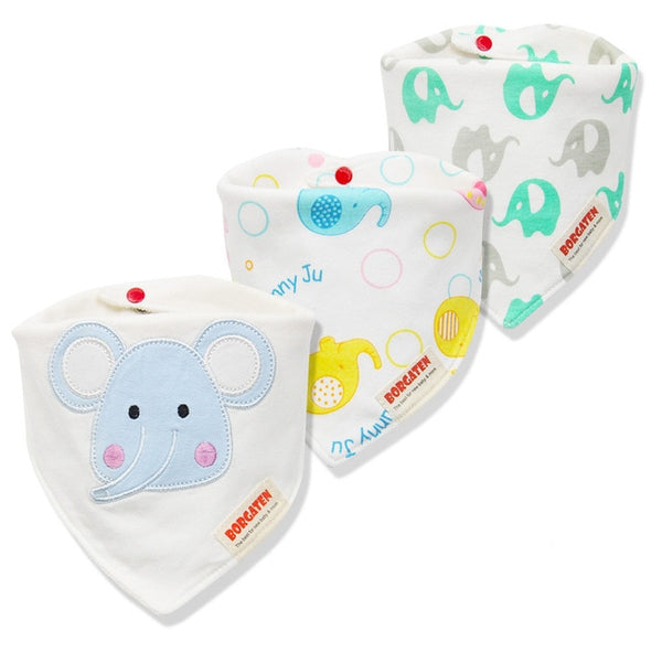 Organic Cotton Baby Bibs Boy