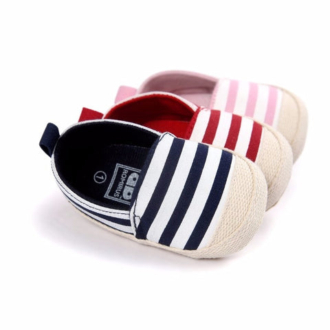 Fashion Striped Baby Girls Shoes