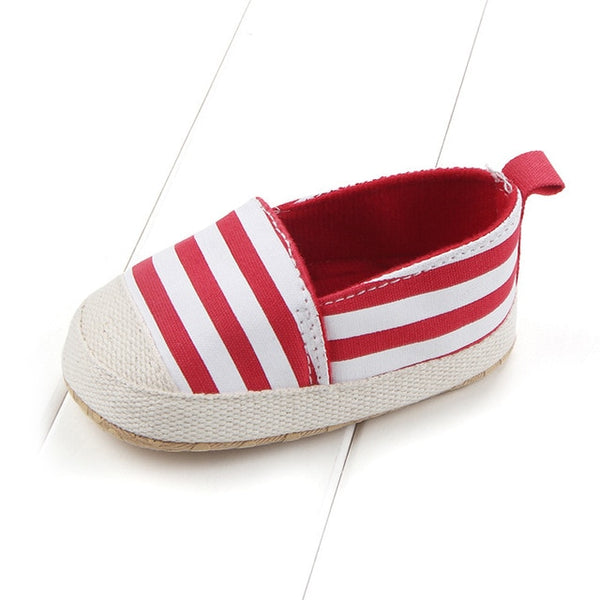 Fashion Striped Baby Girls Shoes