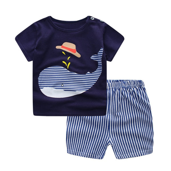 Baby Boy Mickey Mouse Summer Clothes