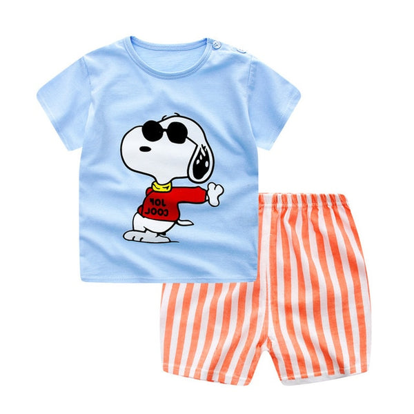 Baby Boy Mickey Mouse Summer Clothes