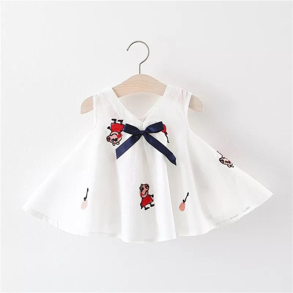 Baby Girls Dress Print Floral Clothes