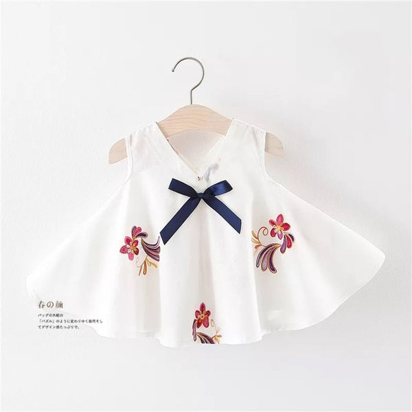 Baby Girls Dress Print Floral Clothes
