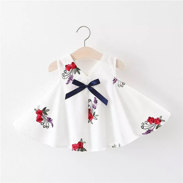 Baby Girls Dress Print Floral Clothes
