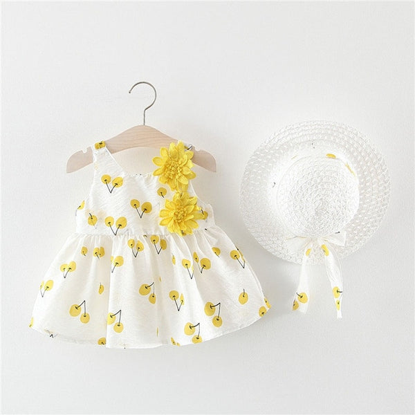 Summer Baby Girl Dress Cotton Clothes