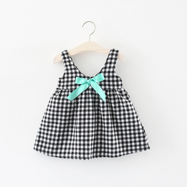 Summer Baby Girl Dress Big Bow Clothes