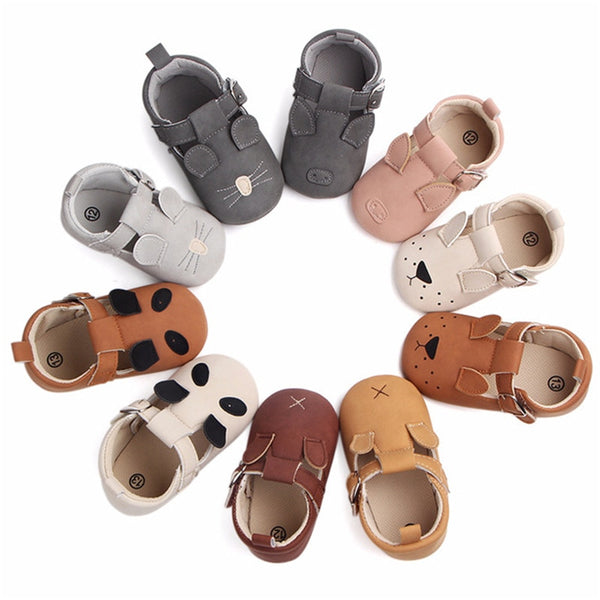 New 10 Colors Cute Animal Print First Girl Shoes